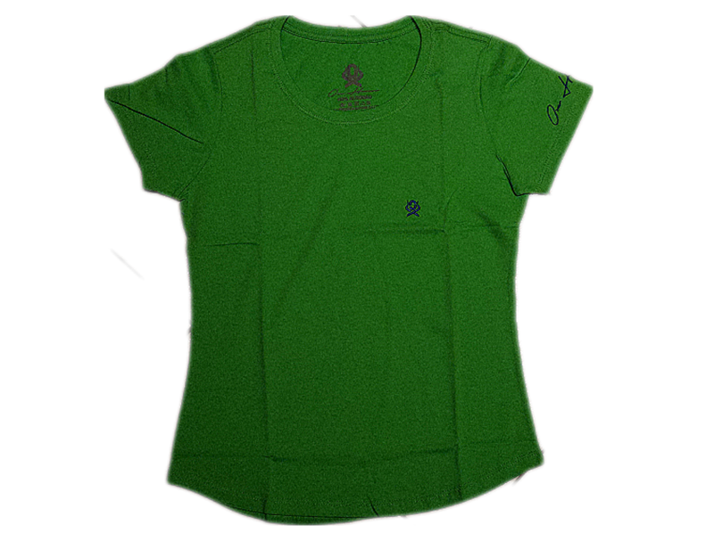 T-Shirt OX Básica Verde Limão Fem