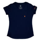 T-Shirt OX Básica Marinho Fem