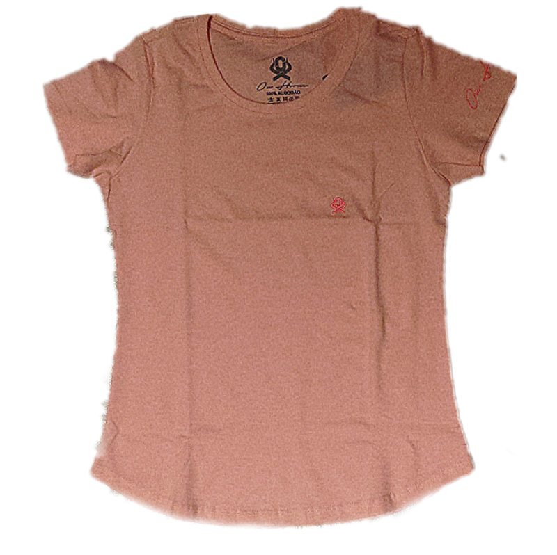 T-Shirt OX Básica Rosa Fem