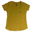 T-Shirt OX Básica Amarelo Fem