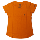 T-Shirt OX Básica Laranja Fem