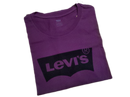 Camiseta Levi's® Roxa Masculina Manga Curta Gola Redonda