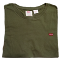 Camiseta Logo Basica® Verde Musgo Masculina Manga Curta Gola Redonda