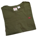 Camiseta Logo Basica® Verde Musgo Masculina Manga Curta Gola Redonda