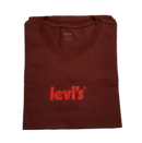 Camiseta Levi's® Transparente Pequeno Marrom Masculina