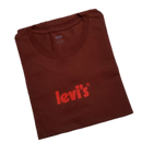 Camiseta Levi's® Transparente Pequeno Marrom Masculina