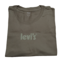 Camiseta Levi's® Transparente Cinza Claro Esverdeado Masculina