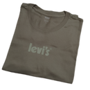 Camiseta Levi's® Transparente Cinza Claro Esverdeado Masculina