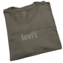 Camiseta Levi's® Transparente Cinza Claro Esverdeado Masculina