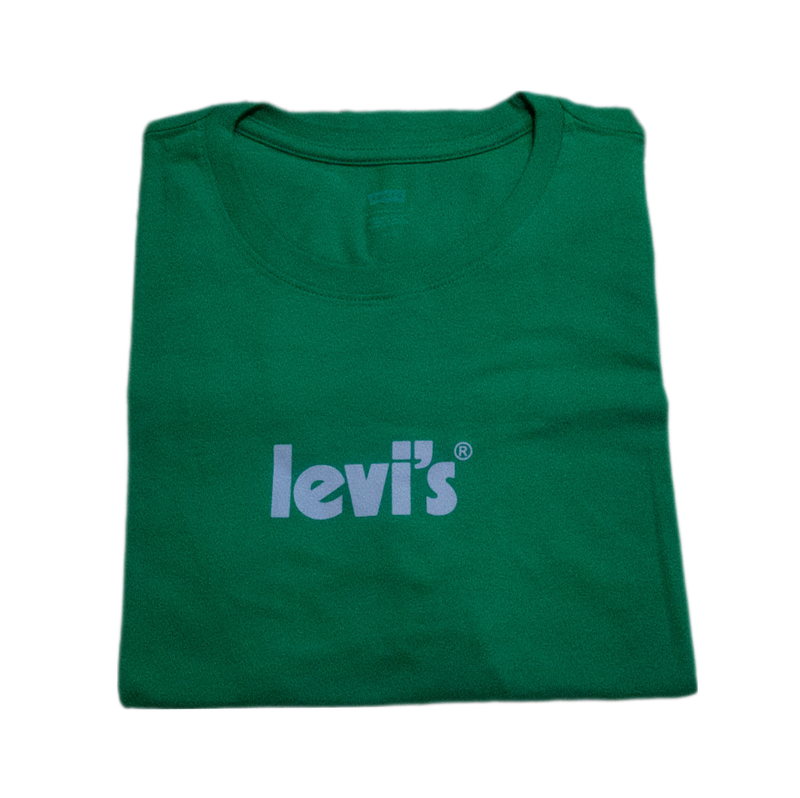 Camiseta Levi's® Transparente Pequeno Verde Vivo Masculina