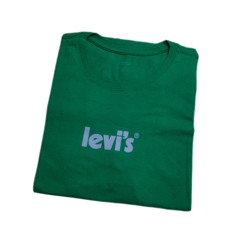 Camiseta Levi's® Transparente Pequeno Verde Vivo Masculina