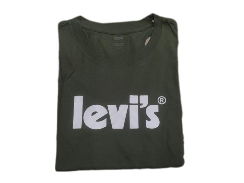 Camiseta Levi's® Transparente Grande Verde Escuro Masculina