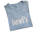 Camiseta Levi's® Transparente Grande Ciano Masculina