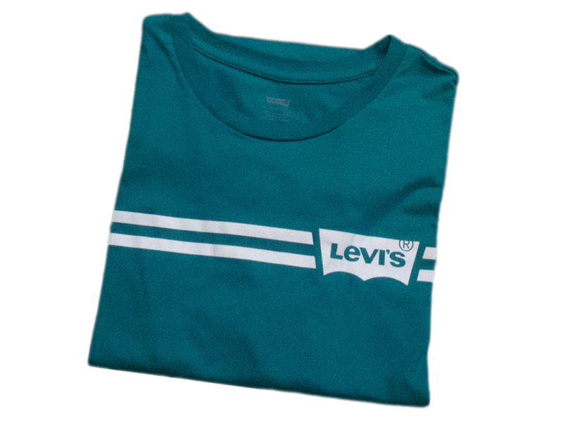 Camiseta Levi's® Ao Redor Verde Masculina