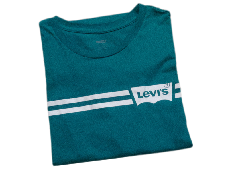 Camiseta Levi's® Ao Redor Verde Masculina