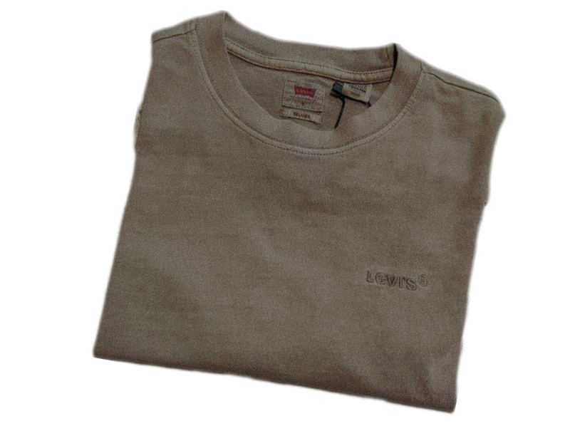 Camiseta Levi's® Costurada Cinza Escuro Masculina