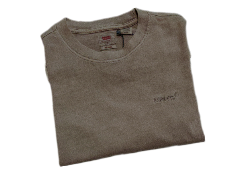 Camiseta Levi's® Costurada Cinza Escuro Masculina