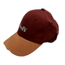 Boné Levi's® Vinho Com Marrom Logo Básica Transparente