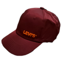 Boné Levi's® Vinho Logo Costurada Transparente