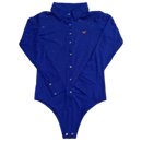 Body Bill Way Azul Simples