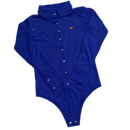 Body Bill Way Azul Simples