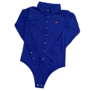 Body Bill Way Azul Simples