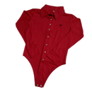 Body Bill Way Vermelho Simples