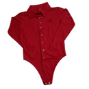 Body Bill Way Vermelho Simples