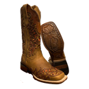 Bota Goyazes Feminina Marrom Com Textura