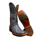 Bota Goyazes Feminina Azul Texturizada