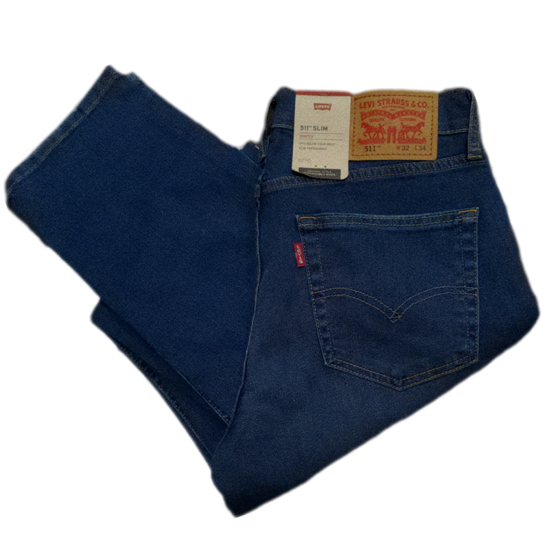 Calça LEVI'S® SLIM 511 Azul Escuro Básica