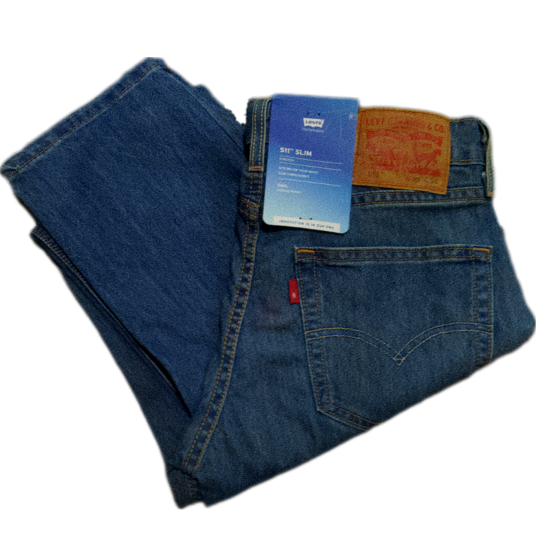 Calça LEVI'S® SLIM 511 Cinza Azulado Edição Especial