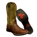 Bota Goyazes Cano Alto Verde Detalhada Masculina