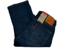 Calça LEVI´S® 514 STRAIGHT Preta Desgastada G3