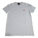 Camiseta Ombro A Ombro Branca Masculina Com Estampa Nas Costas