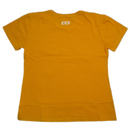 Camiseta Ombro A Ombro Amarela Feminina Com Estampa