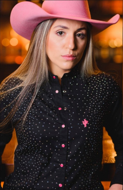 Camisa Halter - Pink