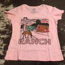 T shirt ox rosa