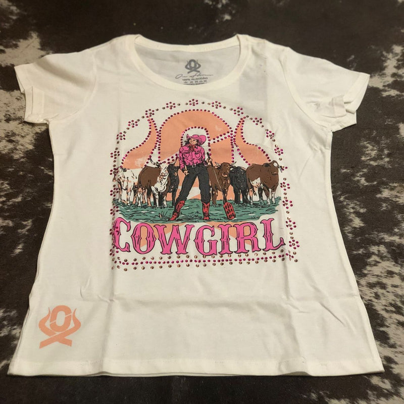 T shirt ox creme rainha do gado