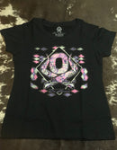 T shirt ox preta croche