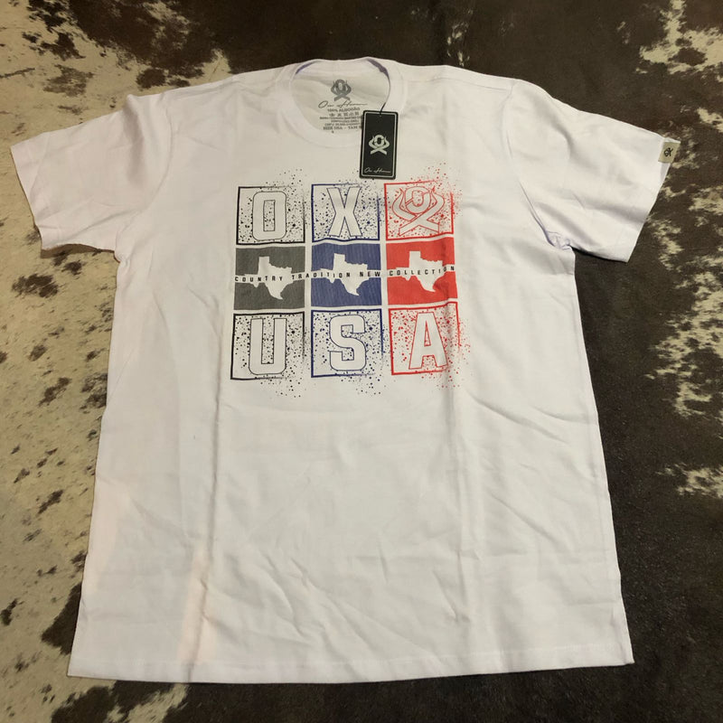 Camisa ox branca foligem