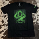 Camisa ox preta ferro em brasa