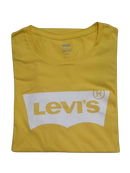 Camiseta Levi's® Slim Amarela Masculina Manga Curta Gola Redonda