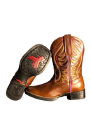 Couro atlanta metalizado rose