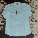 Camisa masculina de botao