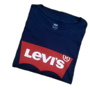 Camiseta Levi's® Azul Escuro Masculina Manga Curta Gola Redonda