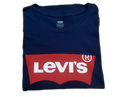 Camiseta Levi's® Azul Escuro Masculina Manga Curta Gola Redonda