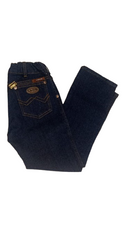 Calça infantil azul amaciada